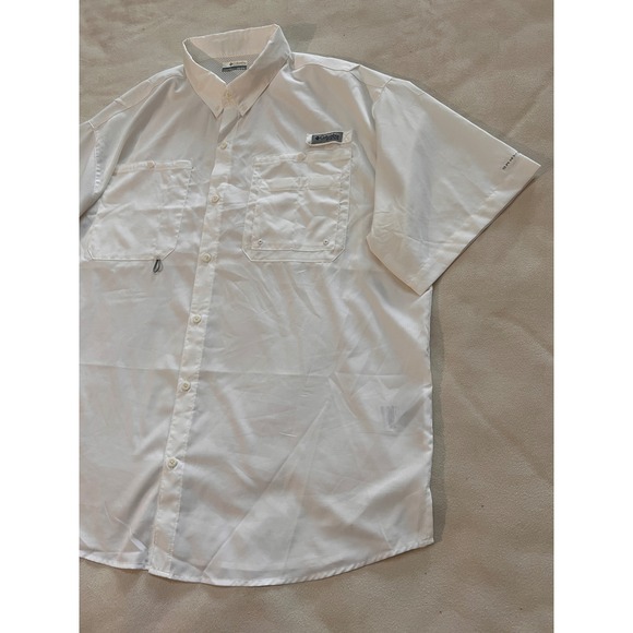 Columbia PFG Men's White Short Sleeve Fishing Shirt Performance Gear XXL
NWOT - Picture 3 of 16